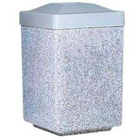 Wausau Tile Concrete Round & Square Waste Receptacles