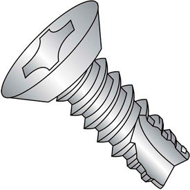 Phillips Flat Undercut Head Thread Cutting Screws Type 25 Thread