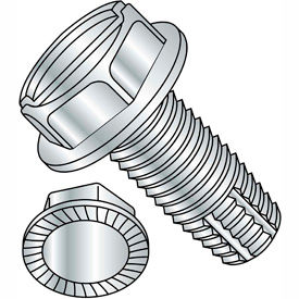 Slotted Indented Hex Washer Thread Cutting Screws