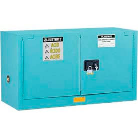 Justrite® ChemCor® Lined Safety Piggyback Acid Corrosive Acid Cabinets