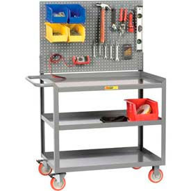 Little Giant® Mobile Workstations with Pegboard