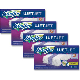 Swiffer® WetJet System Refill Cloths 14" x 3" 24 Cloths/Box 4/Case - PGC08443CT