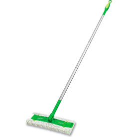 Swiffer® Sweeper Mop 10 x 4.8 White Cloth Head 46" Green/Silver Aluminum/Plastic Handle 3/CT