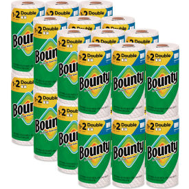 Bounty Kitchen Roll Paper Towel 2-Ply 5-7/8" x 11" White 82 Sheets/Double Roll 24 Rolls/Case 