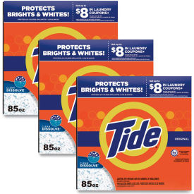 Tide HE Laundry Detergent Powder 85oz. Box 3 Boxes - 16668