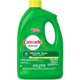 Cascade Dishwasher Gel with Dawn, Lemon, 120 oz. Bottle, 4/Case Cascade Dishwasher Gel with Dawn, Lemon, 120 oz. Bottle, 4/Case