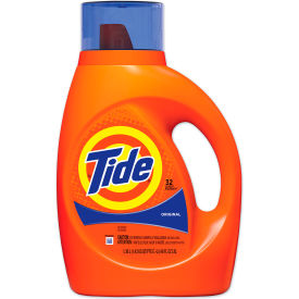 Liquid Tide Laundry Detergent, 32 Loads, 46 oz. Bottle, 6 Bottles/Case
