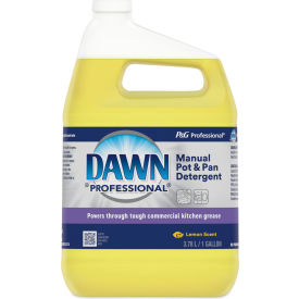 Dawn® Professional Manual Pot/Pan Dish Detergent Lemon Scent 1 gal Bottle 4/Carton