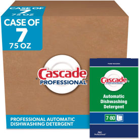 Cascade Automatic Dish Detergent Powder Fresh 75 oz. Box 7 Boxes - 59535