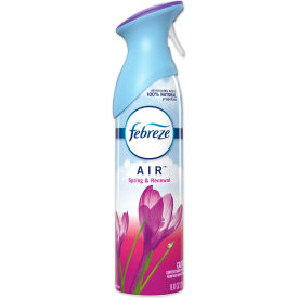 Febreze FABRIC Refresher/Odor Eliminator, Spring and Renewal, 27 oz. Spray Bottle, 6/Case