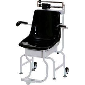 Pelstar/Health O Meter 445KL Health O Meter 445KL Chair Scale 440 x 1/4lb/200kg x 100g W/ Flip-Arm, Foot Rests, Wheels image.