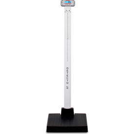Cardinal Scale Mfg/Detecto Scale Co APEX Detecto APEX Digital Clinical Scale with Mechanical Height Rod, 600 lb x 0.2 lb image.