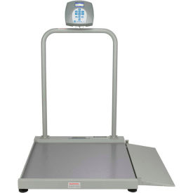 Pelstar/Health O Meter 2500KL Health O Meter 2500KL Digital Wheelchair Ramp Scale 1000lb x 0.2lb/454 x 0.1kg, Portable image.
