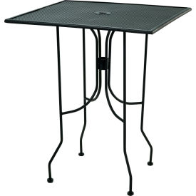 Phoenix Office Furn. OF3636BHBK Premier Hospitality Furniture 36" Square Bar Height Table Black With Butterfly Legs image.