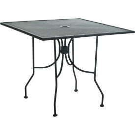 Phoenix Office Furn. OF3636MMBK Premier Hospitality Furniture 36" Square Table Black With Butterfly Legs image.