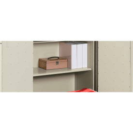 Fire King 408360PA FireKing® Extra Shelf For CF4436-DPA & CF7236-DPA, Parchment, Assembled image.