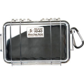 PELICAN PRODUCTS INC 1040-025-110 Pelican 1040 Watertight Micro Case With Liner 7-1/2" x 5-1/16" x 2-1/8", Black image.