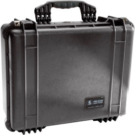 PELICAN PRODUCTS INC 1550-000-110 Pelican 1550 Watertight Medium Case With Foam 20-11/16" x 17-3/16" x 8-3/8", Black image.