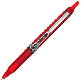 Pilot Pen Corporation 26064 Pilot® Precise V5RT Retractable Roller Ball Pen, Red Ink, .5mm, Dozen image.