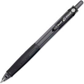 Pilot Pen Corporation 31506 Pilot® BeGreen G-Knock Rollerball Pen, Refillable, Fine, 0.7mm, Black Barrel/Ink, Dozen image.