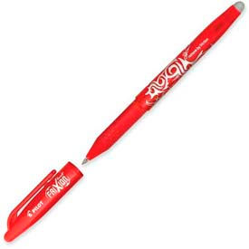 Pilot Pen Corporation 31552 Pilot® FriXion Ball Erasable Gel Pen, Fine, 0.7mm, Red Barrel/Ink image.