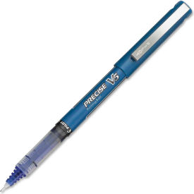 Pilot Pen Corporation 35335 Pilot® Precise V5 Rolling Ball Pen, Non-Refillable, Extra Fine, 0.5mm, Blue Ink, Dozen image.