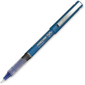 Pilot Pen Corporation 35349 Pilot® Precise V7 Rolling Ball Pen, Non-Refillable, Fine, 0.7mm, Blue Ink, Dozen image.