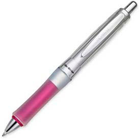 Pilot Pen Corporation 36182 Pilot® Dr. Grip Center of Gravity Ballpoint Retractable Pen, Medium, Pink Barrel, Black Ink image.