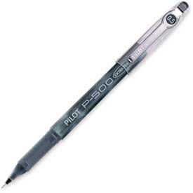 Pilot Pen Corporation 38600 Pilot® Precise P-500 Gel Rollerball Pen, Extra Fine, 0.5mm, Black Barrel/Ink, Dozen image.