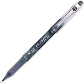 Pilot Pen Corporation 38610 Pilot® Precise P-700 Gel Rollerball Pen, Fine, 0.7mm, Black Barrel/Ink, Dozen image.