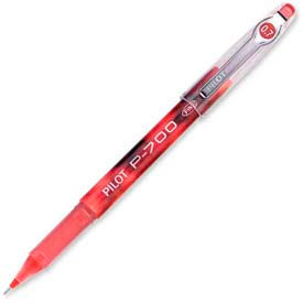 Pilot Pen Corporation 38612 Pilot® Precise P-700 Gel Rollerball Pen, Fine, 0.7mm, Red Barrel/Ink, Dozen image.