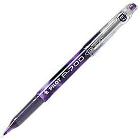 Pilot Pen Corporation 38621 Pilot® Precise P-700 Gel Rollerball Pen, Fine, 0.7mm, Purple Barrel/Ink, Dozen image.