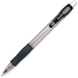 Pilot Pen Corporation 51015 Pilot® G2 Mechanical Pencil, Rubber Grip, Refillable, 0.7mm, Black, Dozen image.