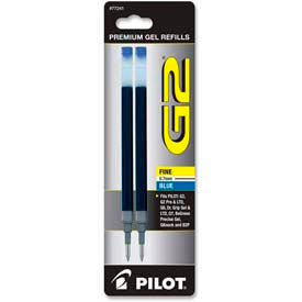 Pilot Pen Corporation 77241 Pilot® G2 Gel Ink Refill, Fine, Blue Ink, 2/Pack image.