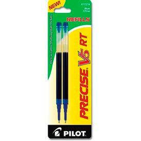 Pilot Pen Corporation 77274 Pilot® Precise V5 RT Rolling Ball Refill, Extra Fine, Blue Ink, 2/Pack image.