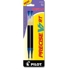 Pilot Pen Corporation 77279 Pilot® Precise V7 RT Rolling Ball Refill, Fine, Blue Ink, 2/Pack image.