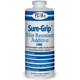 Perk Products & Chemical Co. Inc CP-SG160-180 Sure Grip Anti-Skid Additive, Fine 16 Oz. Jar - CP-SG160-180 image.