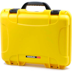 Plasticase Inc. 910-0004 Nanuk 910-0004 910 Case, 14.3"L x 11.11"W x 4.7"H, Yellow image.