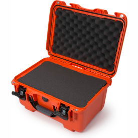 Plasticase Inc. 918-1003 Nanuk 918 Series Airtight Watertight Case with Foam 918-1003 - 16-7/8"L x 12-7/8"W x 9-5/16"H Orange image.