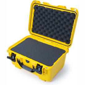 Plasticase Inc. 918-1004 Nanuk 918 Series Airtight Watertight Case with Foam 918-1004 - 16-7/8"L x 12-7/8"W x 9-5/16"H Yellow image.