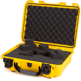 Plasticase Inc. 923-1004 Nanuk 923 Series Airtight Watertight Case with Foam 923-1004 - 18-5/8"L x 14-3/8"W x 6-5/16"H Yellow image.