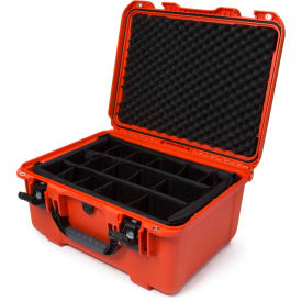 Plasticase Inc. 933-2003 Nanuk 933 Series Airtight Watertight Case w/Dividers 933-2003 19-7/8"L x 16-1/8"W x 10-1/8"H Orange image.