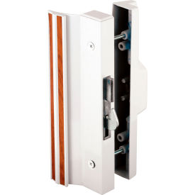 Prime-Line Products Company C 1118 Prime-Line® Sliding Door Handle Set, Anti-Lift, White Aluminum and Diecast, C 1118 image.