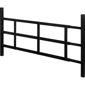 Prime-Line Products Company S 4755 Prime-Line S 4755 Fixed Window Guard, 31"-54"W X 15"H, 3 Bar, Black image.