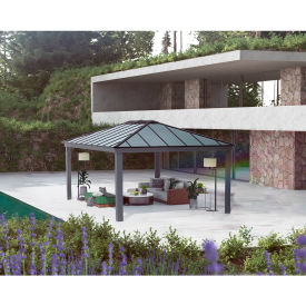 Canopia Dallas Gazebo, 14' x 20', Gray view 2