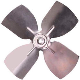 Lau 5.527CWC Small Fixed Hub Fan Blade, 5-1/2" Dia., 27° Pitch, CW, 3/16" Bore, 7/8" Blade Depth, 4 Blade image.