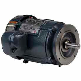 Us Motors 8P1P3CCR US Motors, TEFC, 1 HP, 3-Phase, 1155 RPM Motor, 8P1P3CCR image.