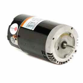 Us Motors EB972 56 C Flange 6.5" Dia. Pool, 3/4 / 1/10 HP, 1-Phase, 3450/1725 RPM Motor, EB972 image.