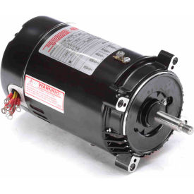 AO Smith T3072 Century Pool Pump Motor, 3/4 HP, 3450 RPM, 208-230/460V, ODP, 56J Frame image.