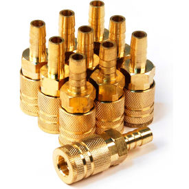 6-Ball Industrial/M-Style 1/4" x 3/8" Male NPT - Pack of 10 view 2